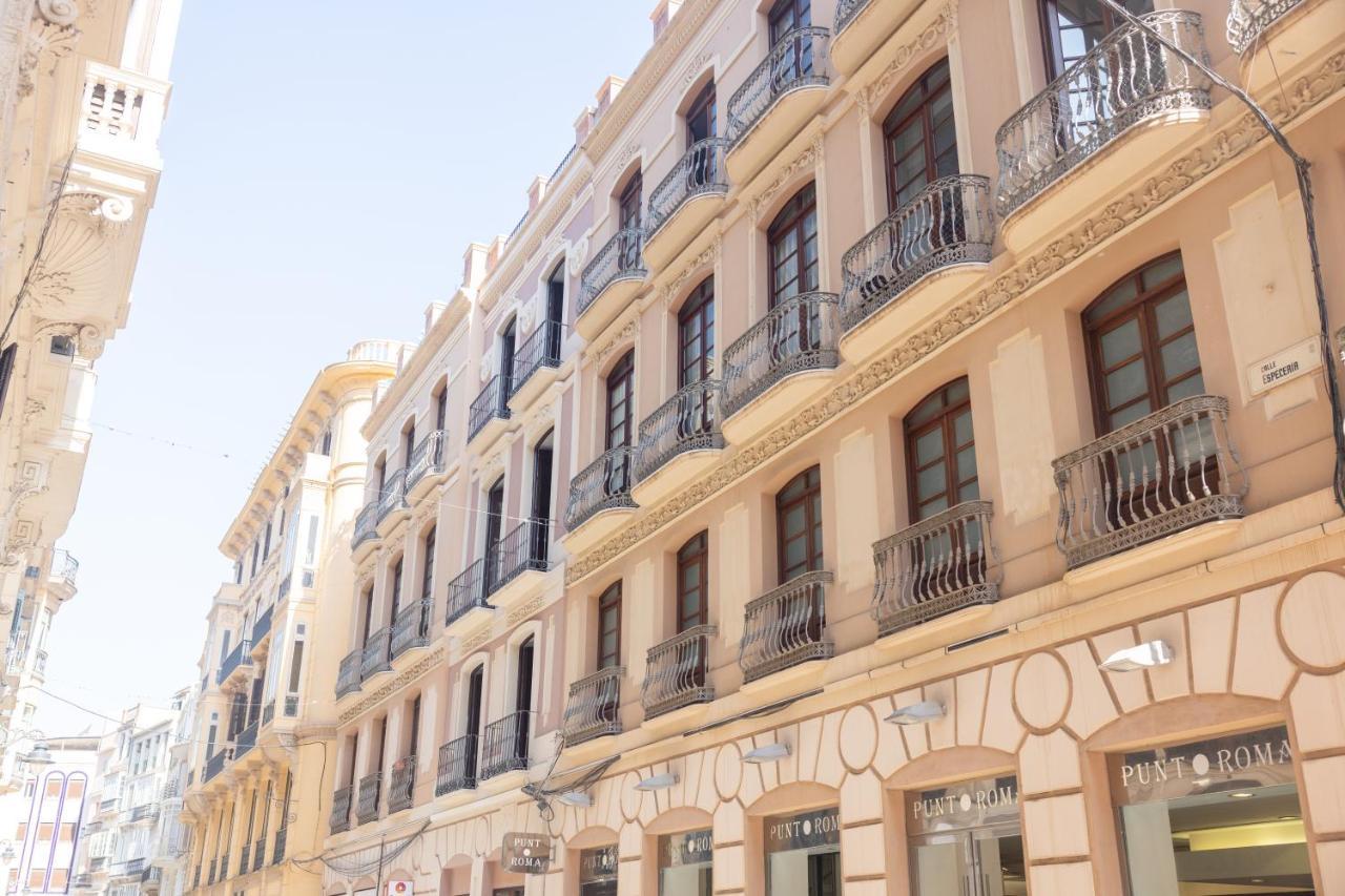 Apartamento Especeria Blue By #Cuatrocallesflats Málaga Eksteriør billede